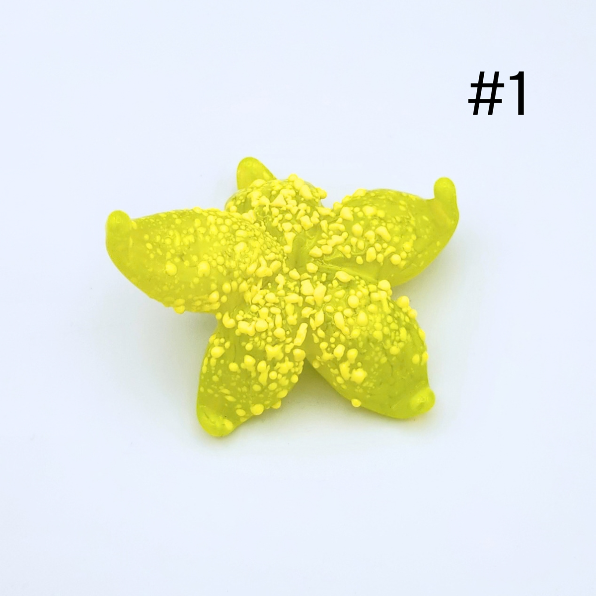 Hand Sculpted Glass Starfish by Tim “Lefty” Jaquet