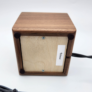 LED Lighted Art Display Base - Handmade Walnut or Maple Wood