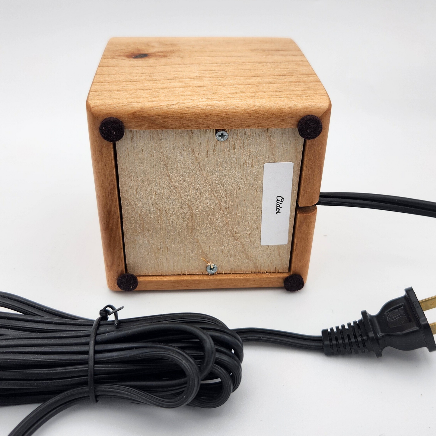 LED Lighted Art Display Base - Handmade Walnut, Maple or Alder Wood