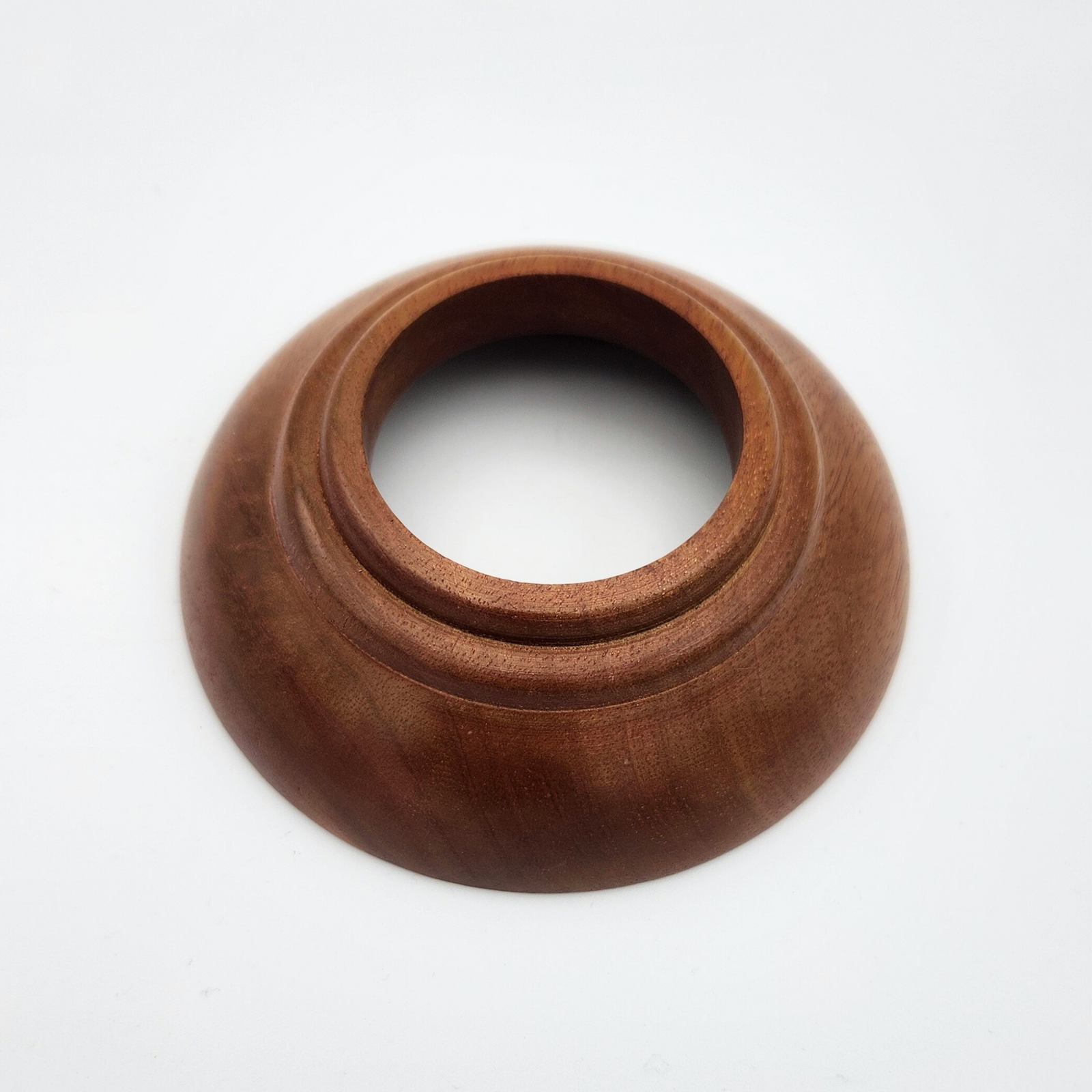 Handmade Wood Float Stand – Round Base Display for Glass Floats