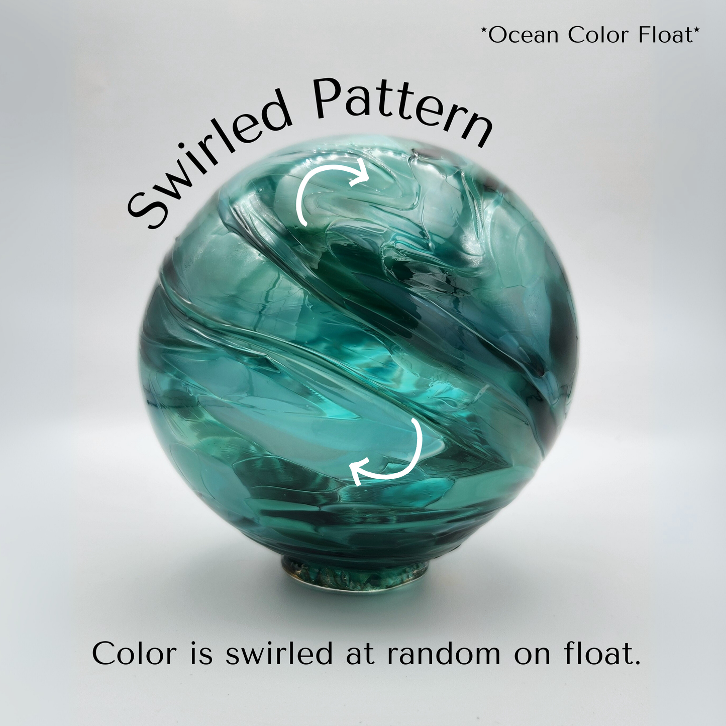 Cranberry Mix Glass Float – Handblown Pink Ornament