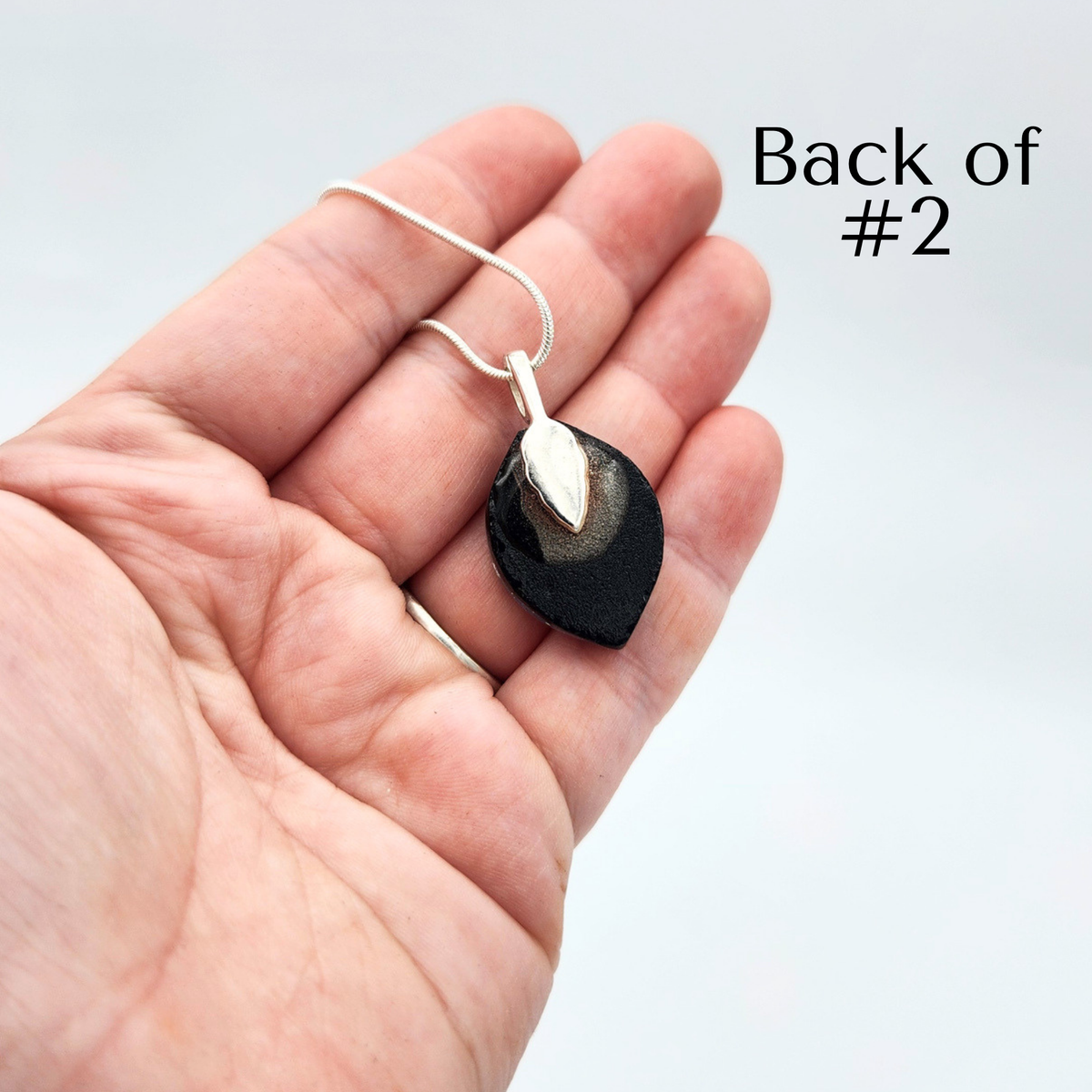 One-of-a-Kind Dichroic Glass Necklace by Farhad Nooshazar